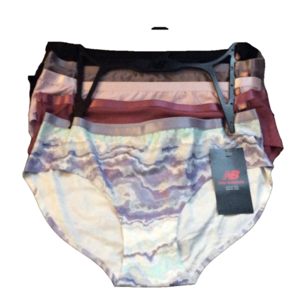 New Balance 5 Pack Panties Large NWT